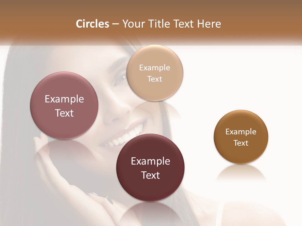 Smile Of A Girl PowerPoint Template