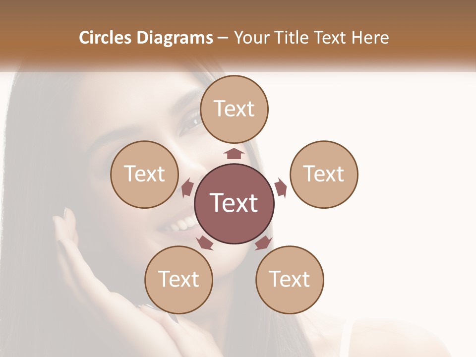 Smile Of A Girl PowerPoint Template