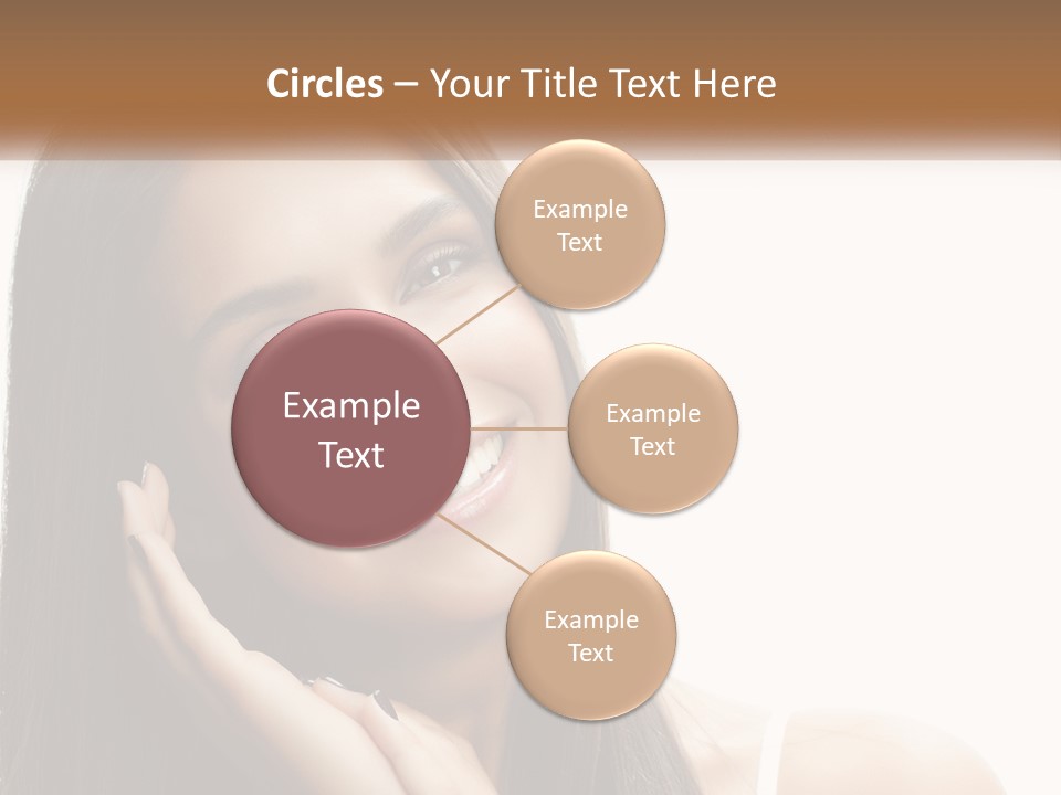 Smile Of A Girl PowerPoint Template