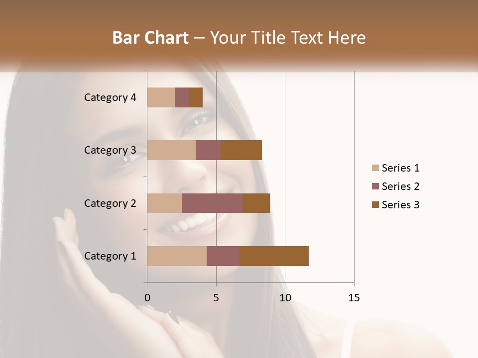 Smile Of A Girl PowerPoint Template