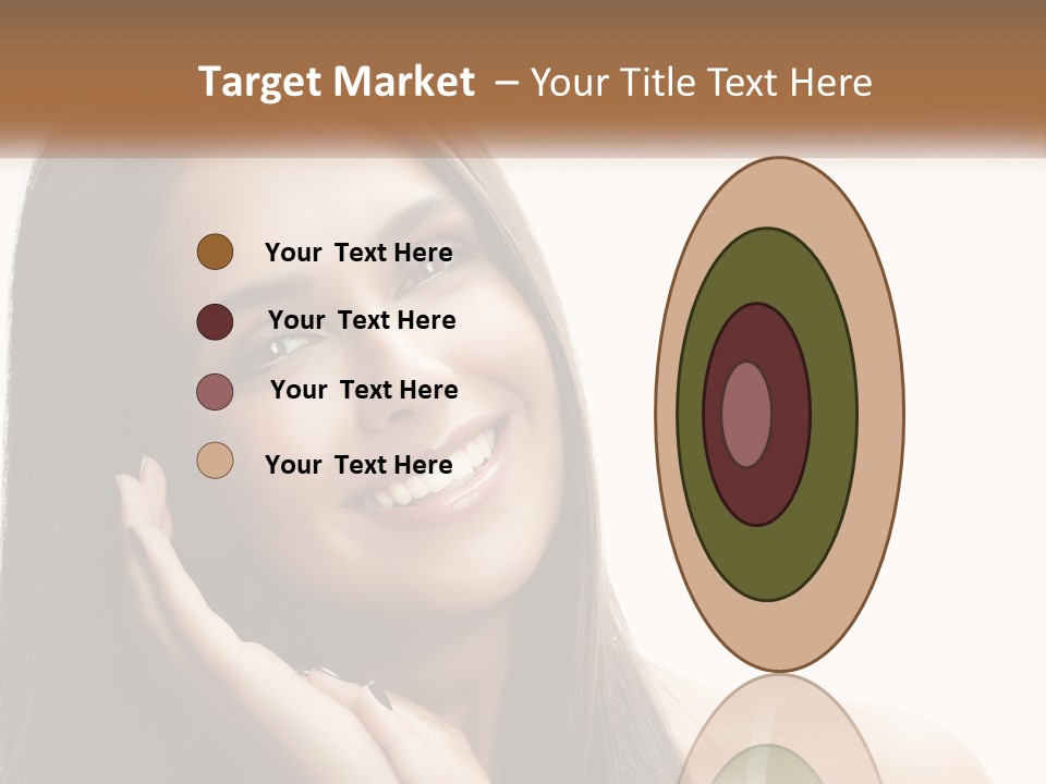 Smile Of A Girl PowerPoint Template