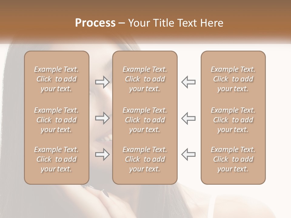 Smile Of A Girl PowerPoint Template