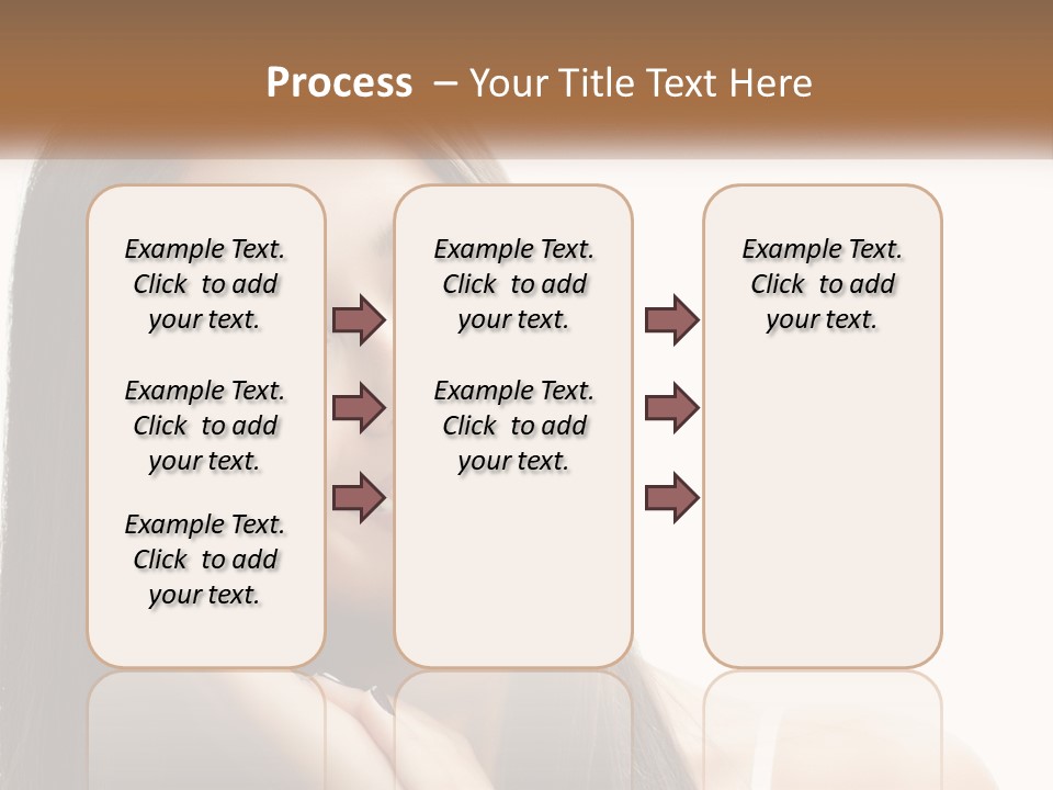 Smile Of A Girl PowerPoint Template