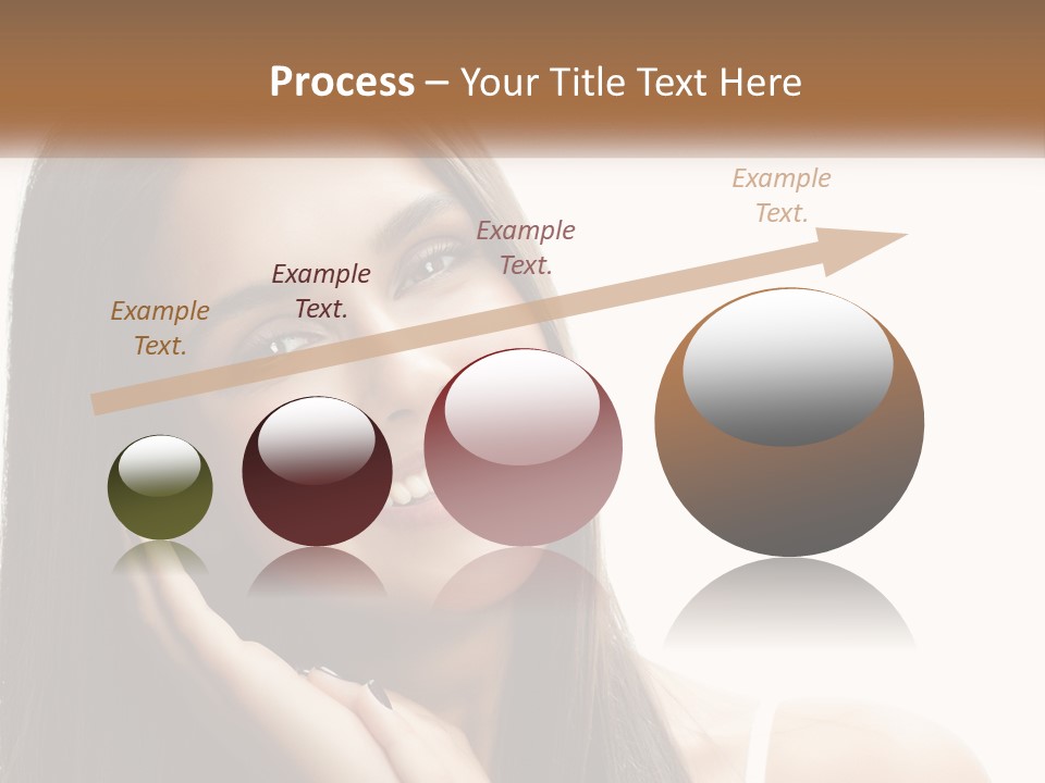 Smile Of A Girl PowerPoint Template