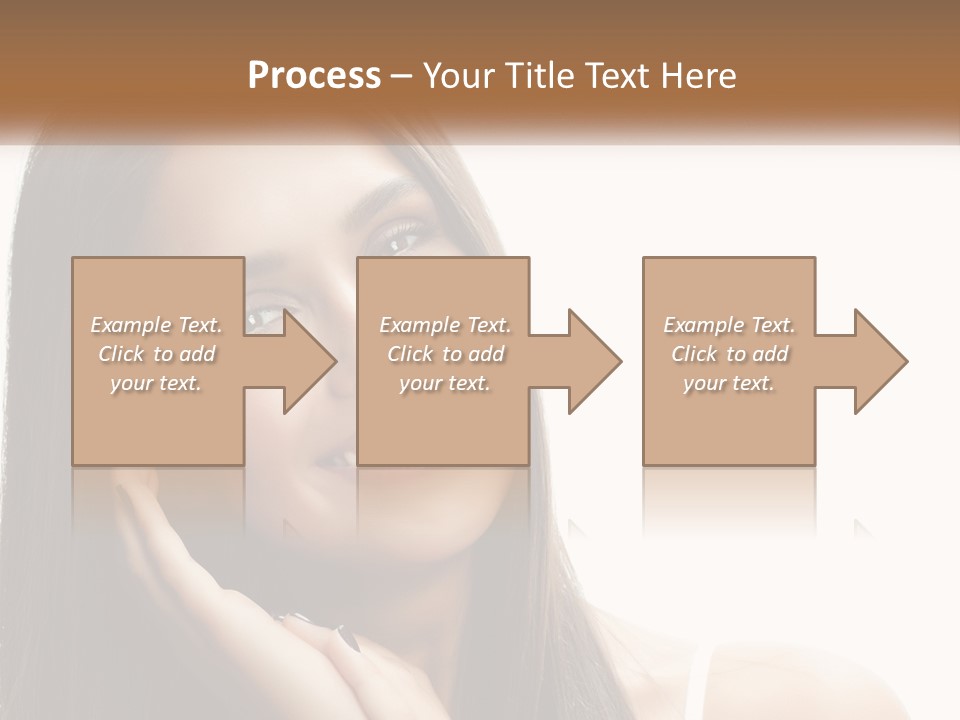 Smile Of A Girl PowerPoint Template