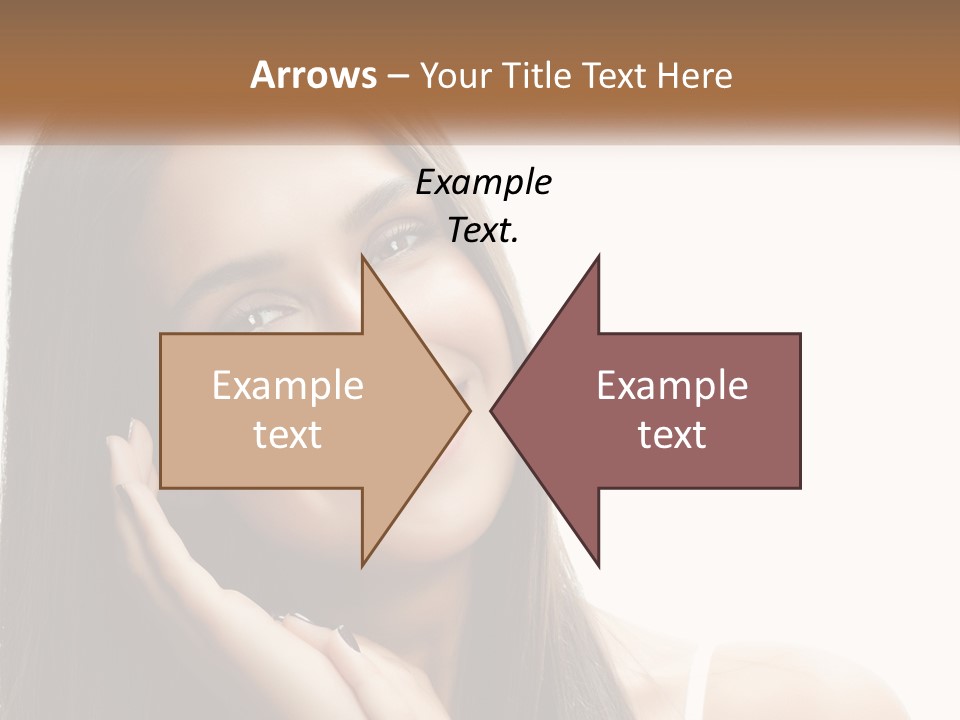 Smile Of A Girl PowerPoint Template