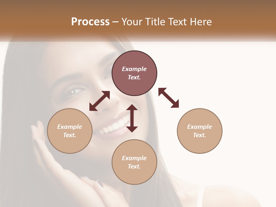 Smile Of A Girl PowerPoint Template