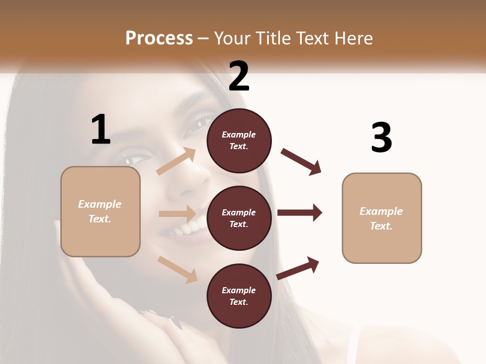 Smile Of A Girl PowerPoint Template
