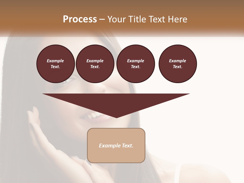 Smile Of A Girl PowerPoint Template