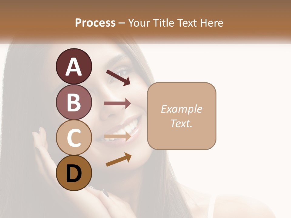 Smile Of A Girl PowerPoint Template