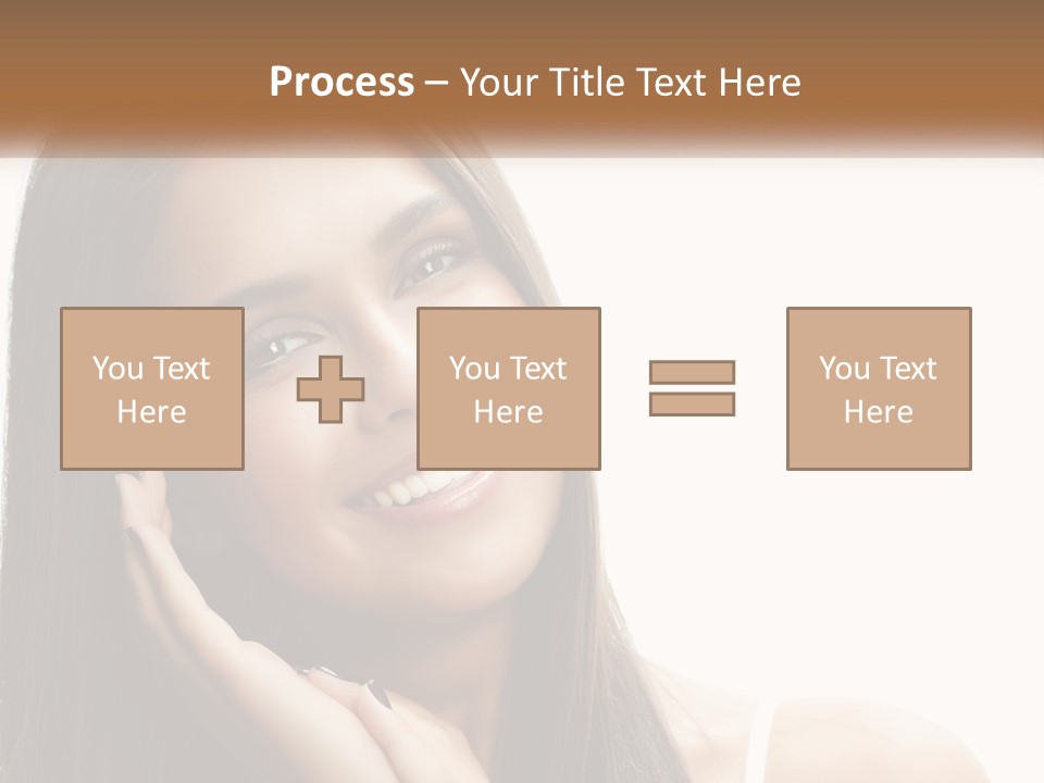 Smile Of A Girl PowerPoint Template