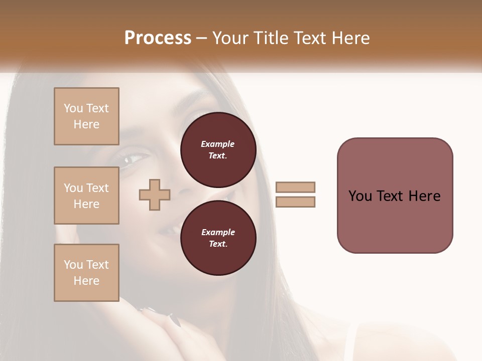 Smile Of A Girl PowerPoint Template