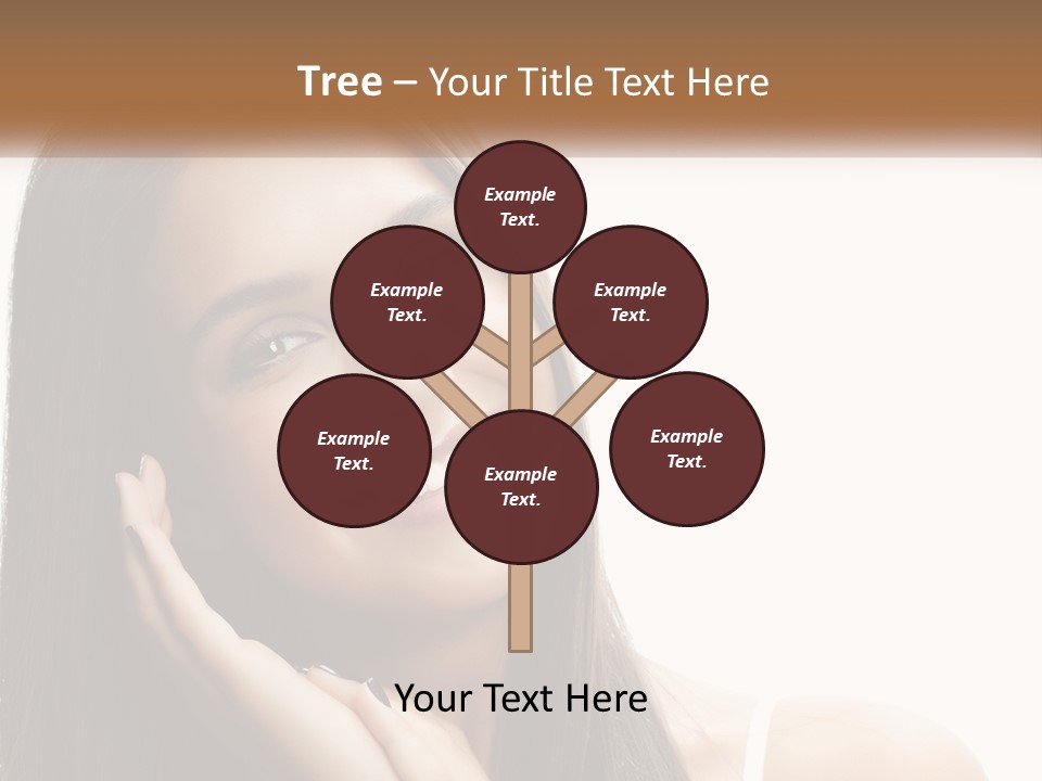 Smile Of A Girl PowerPoint Template