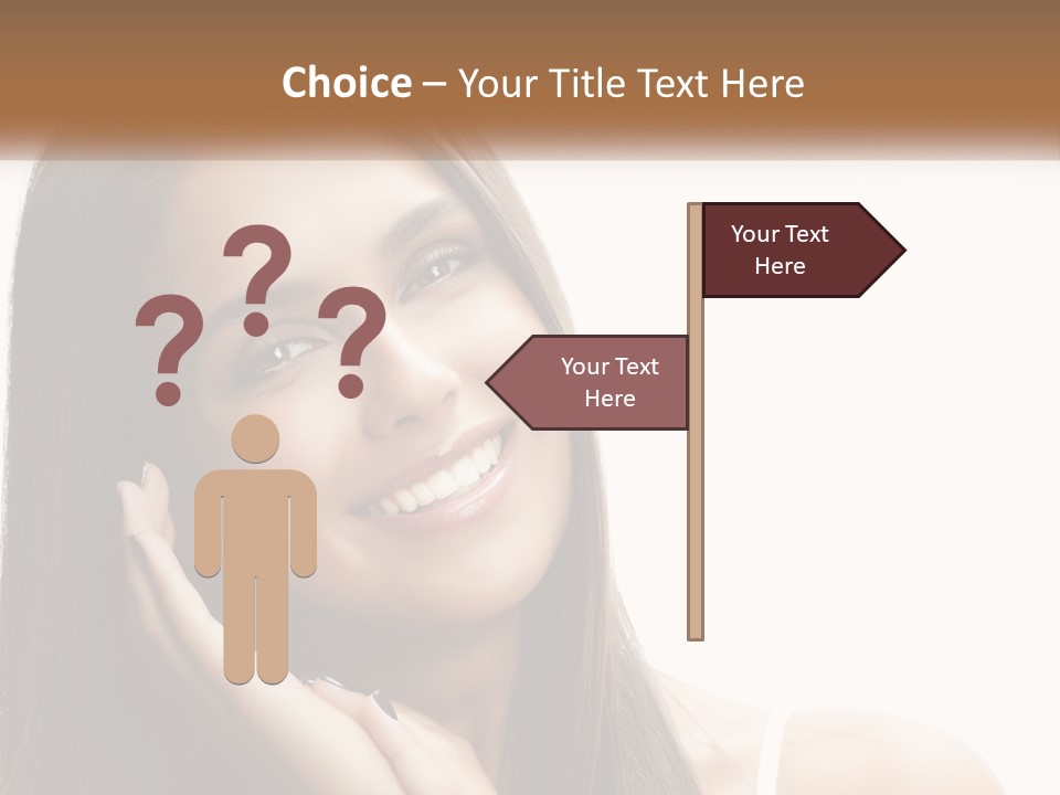 Smile Of A Girl PowerPoint Template