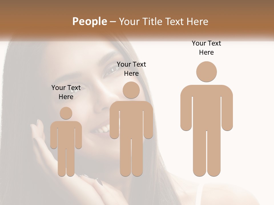 Smile Of A Girl PowerPoint Template