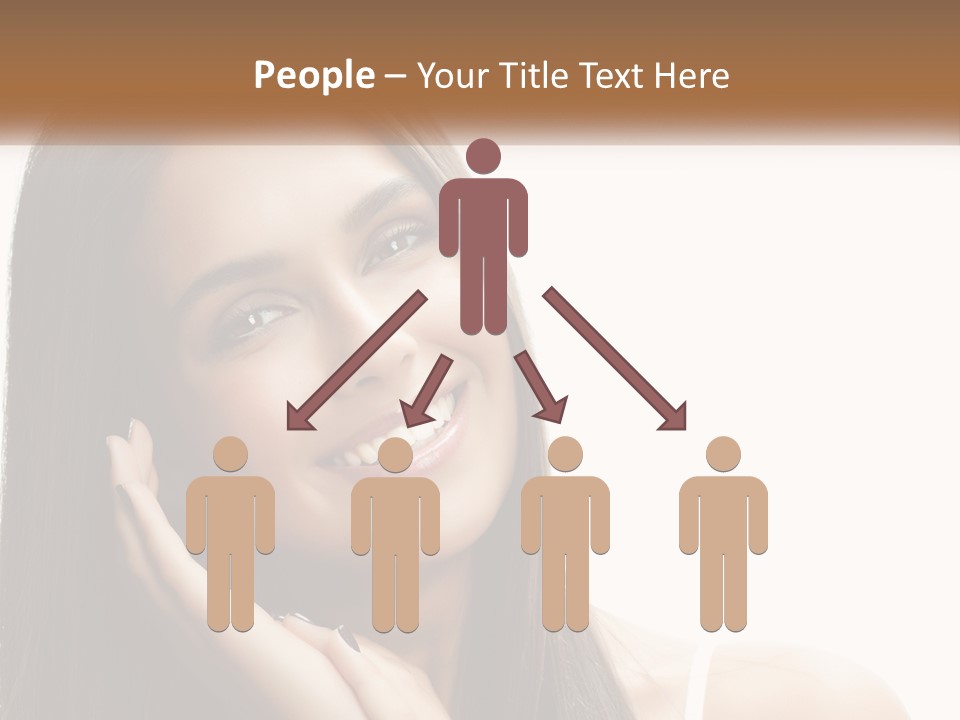 Smile Of A Girl PowerPoint Template