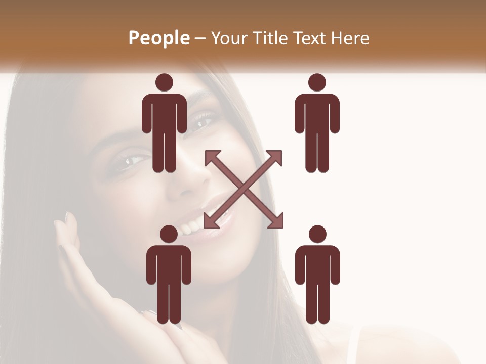 Smile Of A Girl PowerPoint Template