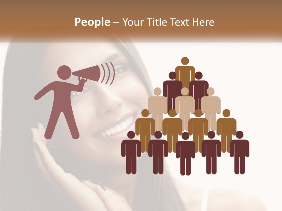 Smile Of A Girl PowerPoint Template