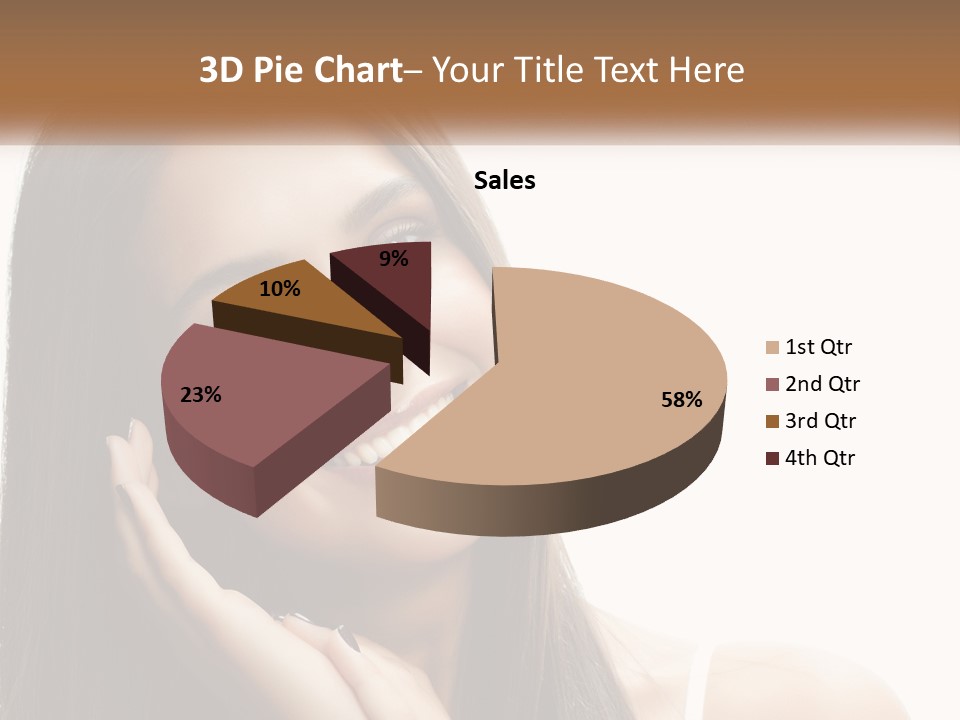 Smile Of A Girl PowerPoint Template
