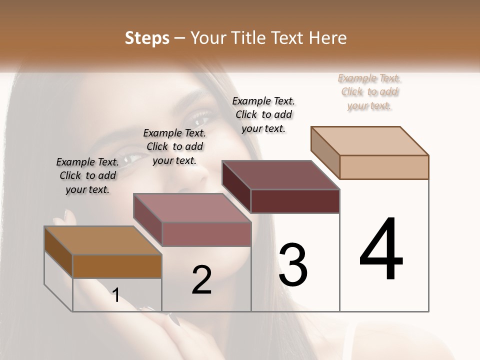 Smile Of A Girl PowerPoint Template