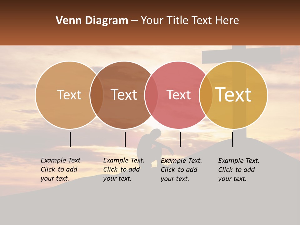 Cross Up PowerPoint Template