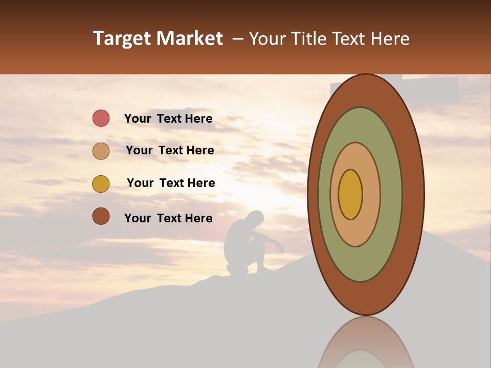 Cross Up PowerPoint Template