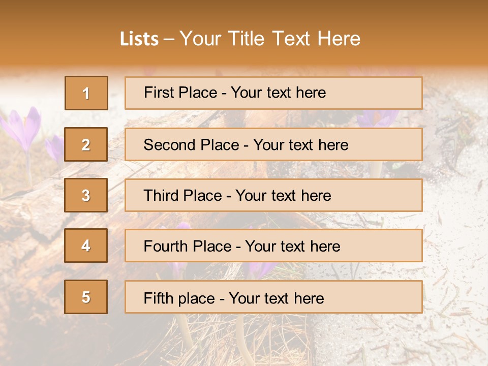 Snowdrops PowerPoint Template