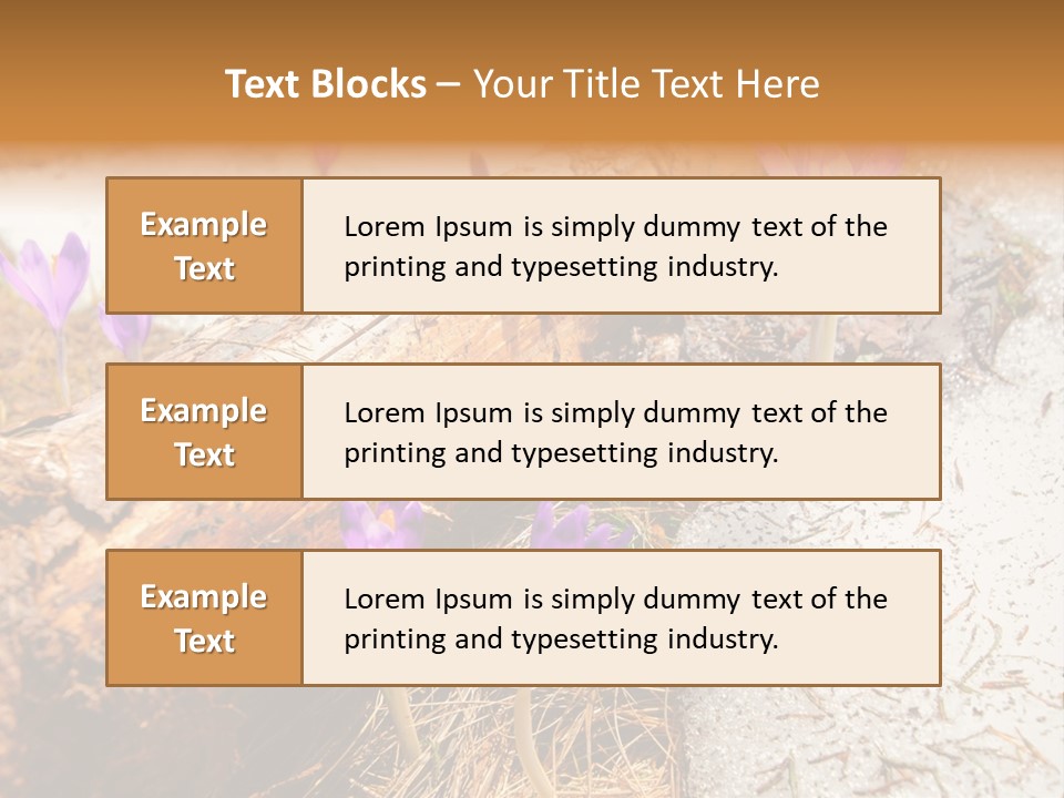 Snowdrops PowerPoint Template