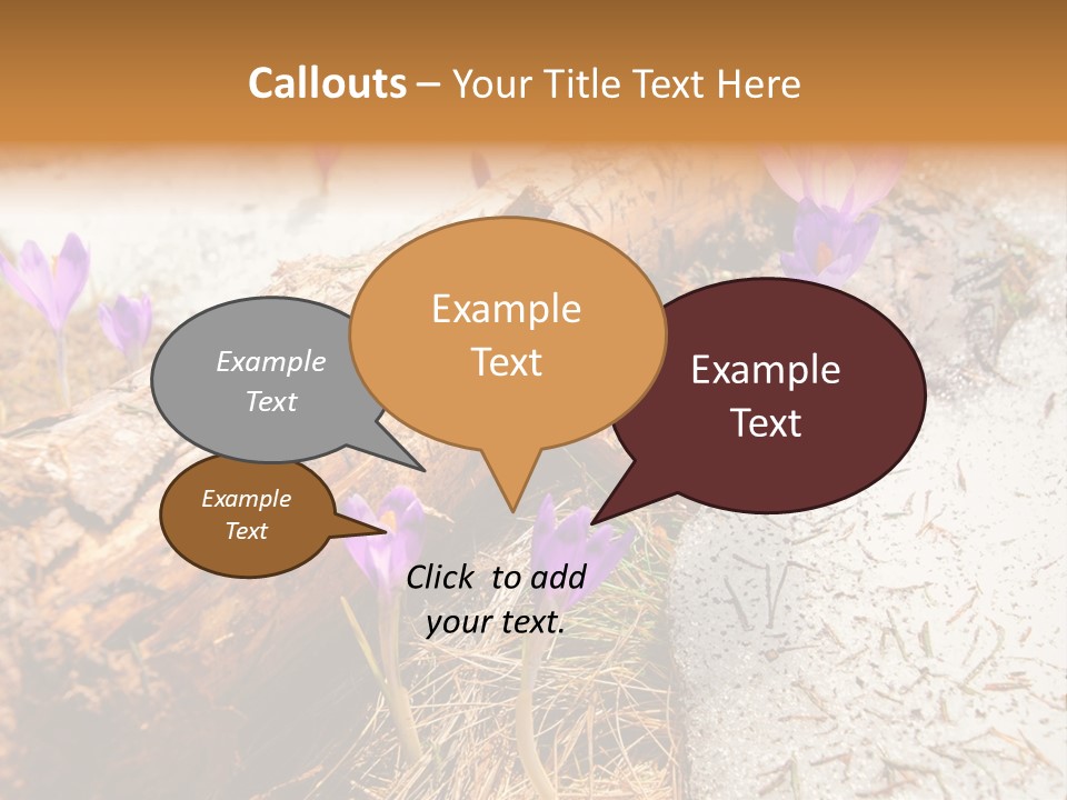 Snowdrops PowerPoint Template