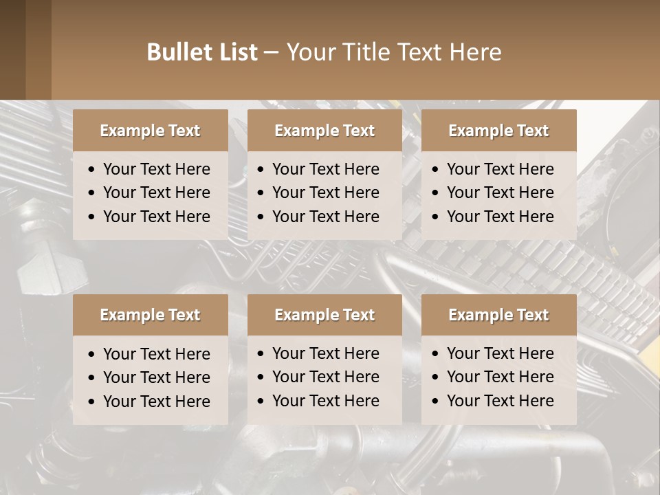 Hydraulic Systems PowerPoint Template
