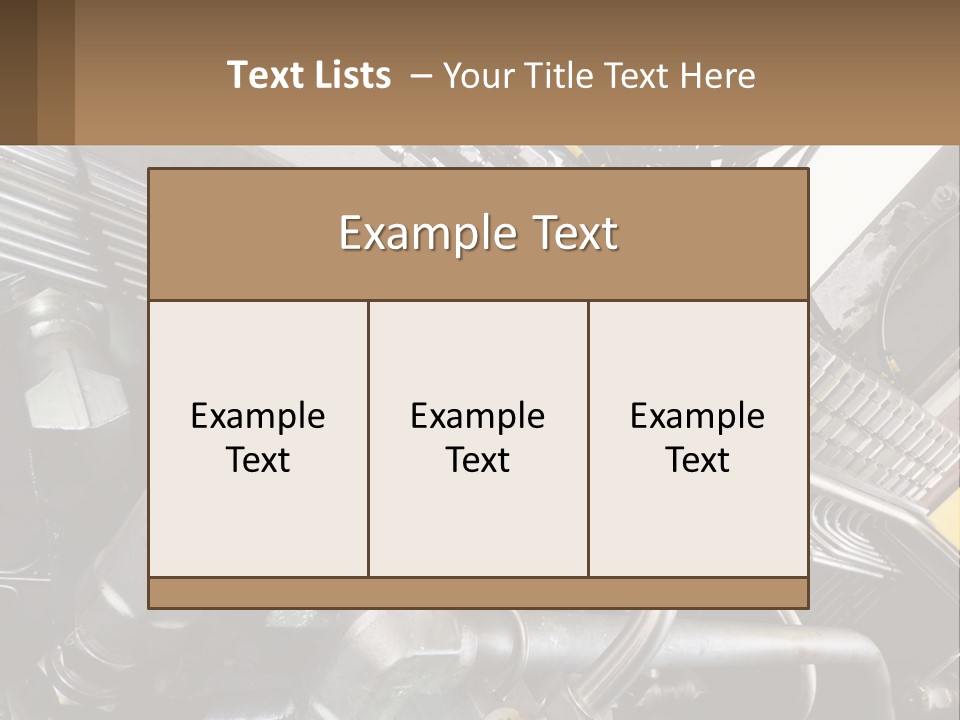 Hydraulic Systems PowerPoint Template