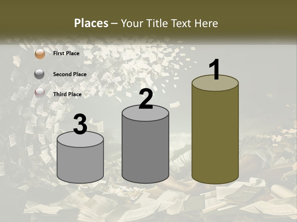 Get Dirty In Papers PowerPoint Template