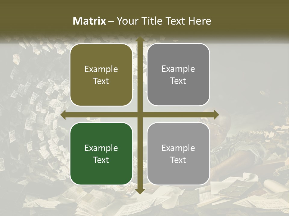 Get Dirty In Papers PowerPoint Template