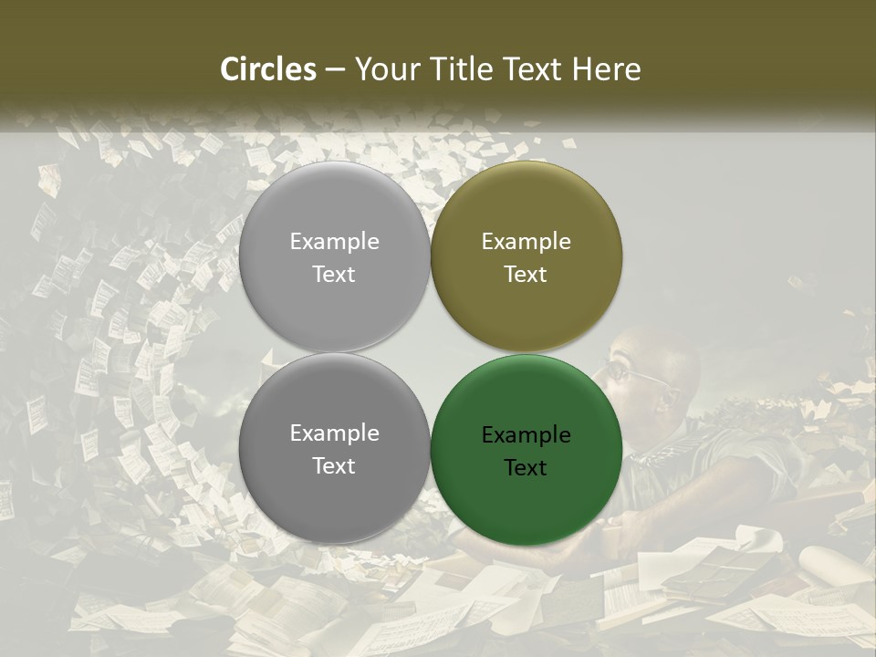 Get Dirty In Papers PowerPoint Template