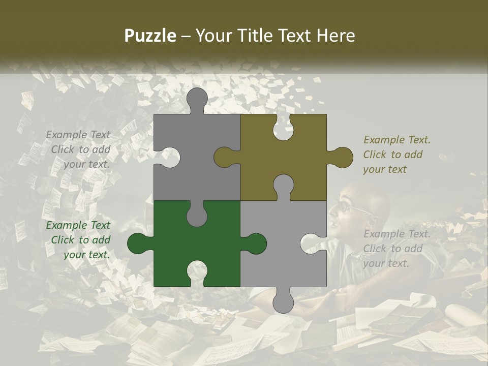 Get Dirty In Papers PowerPoint Template