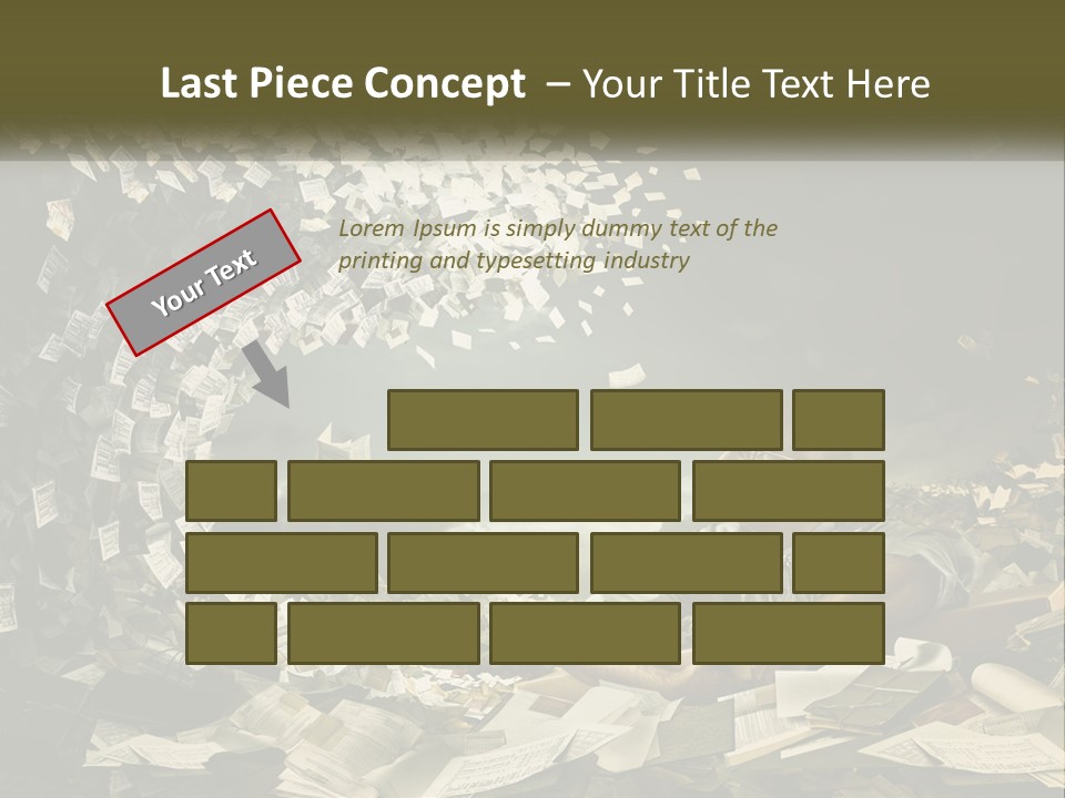 Get Dirty In Papers PowerPoint Template