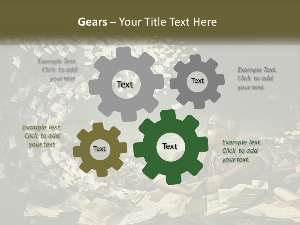 Get Dirty In Papers PowerPoint Template