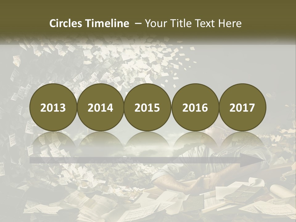 Get Dirty In Papers PowerPoint Template