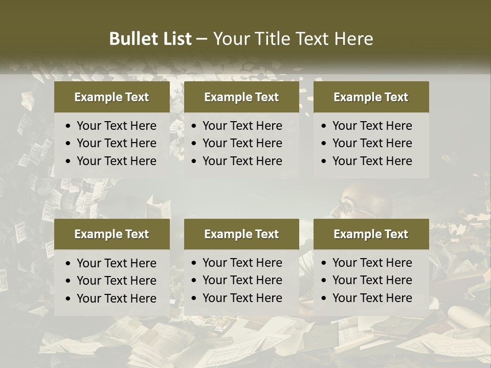 Get Dirty In Papers PowerPoint Template