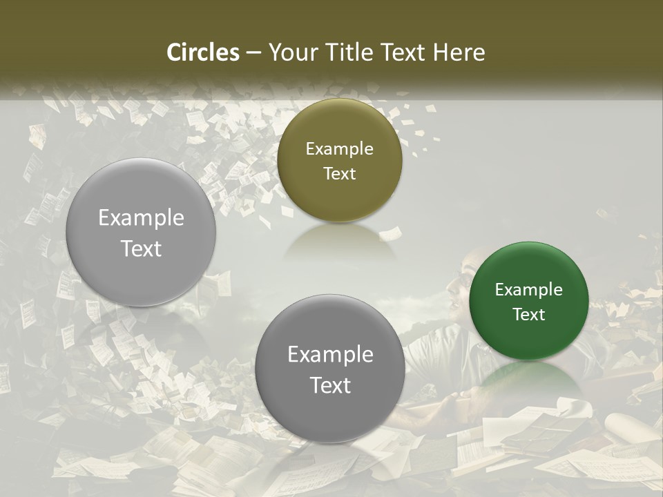 Get Dirty In Papers PowerPoint Template