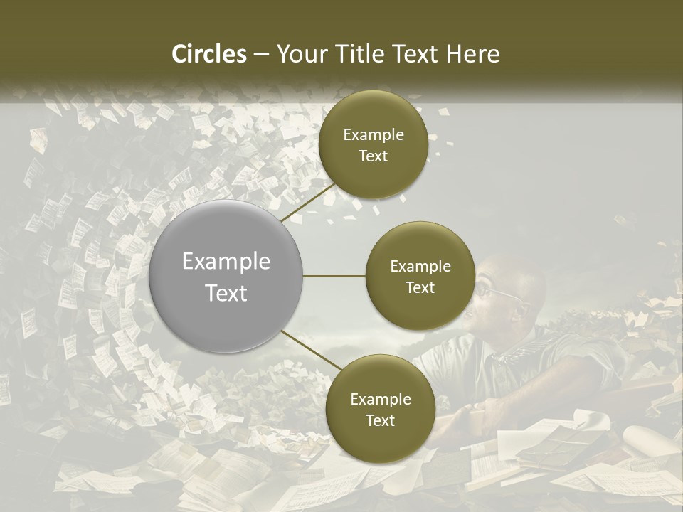 Get Dirty In Papers PowerPoint Template