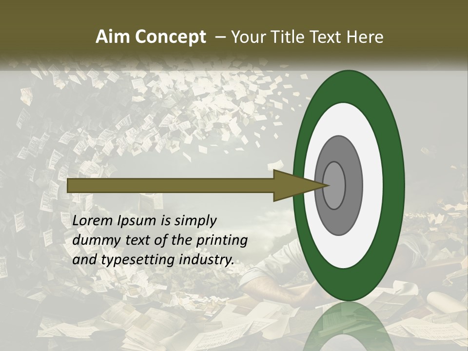 Get Dirty In Papers PowerPoint Template