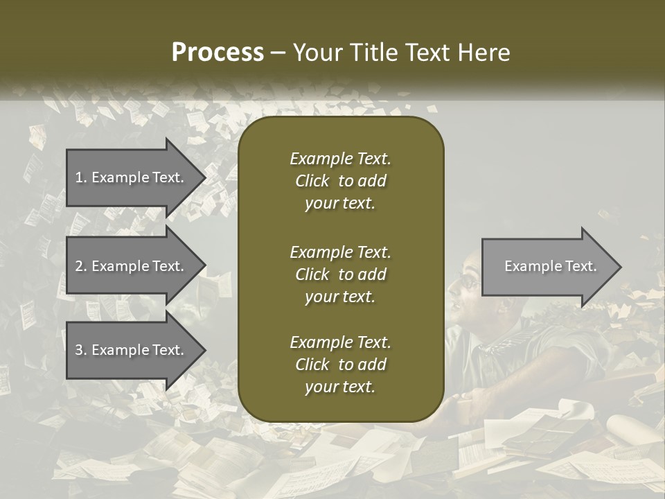 Get Dirty In Papers PowerPoint Template