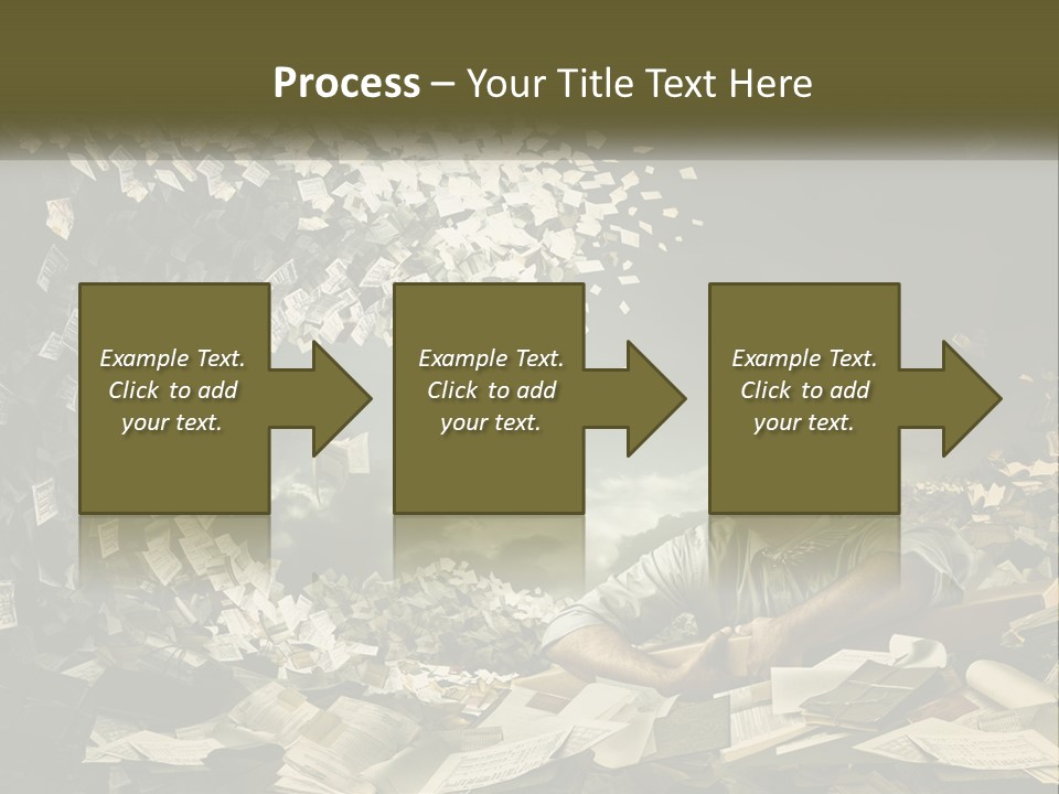 Get Dirty In Papers PowerPoint Template
