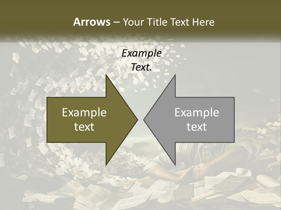 Get Dirty In Papers PowerPoint Template