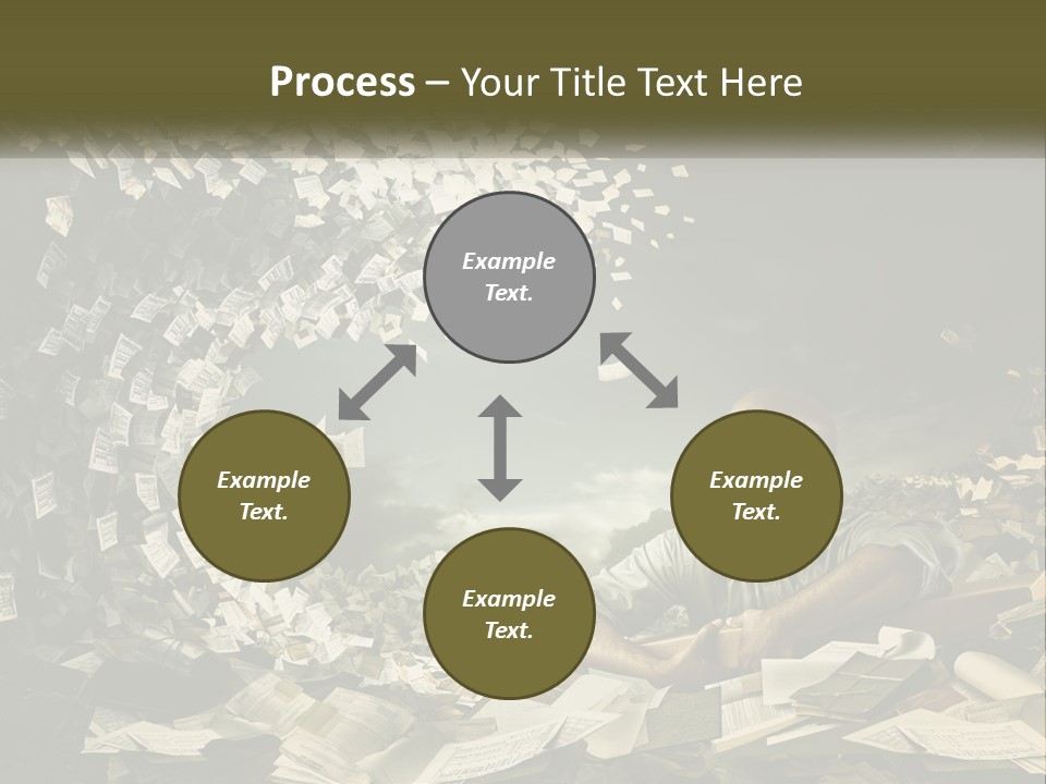 Get Dirty In Papers PowerPoint Template