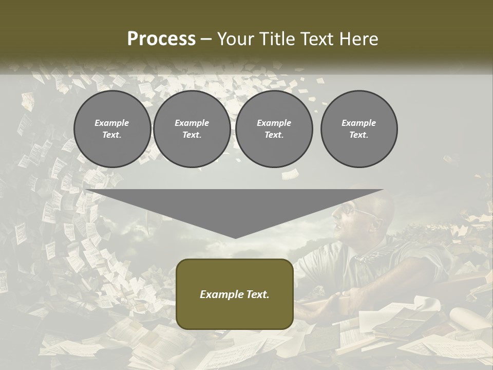 Get Dirty In Papers PowerPoint Template