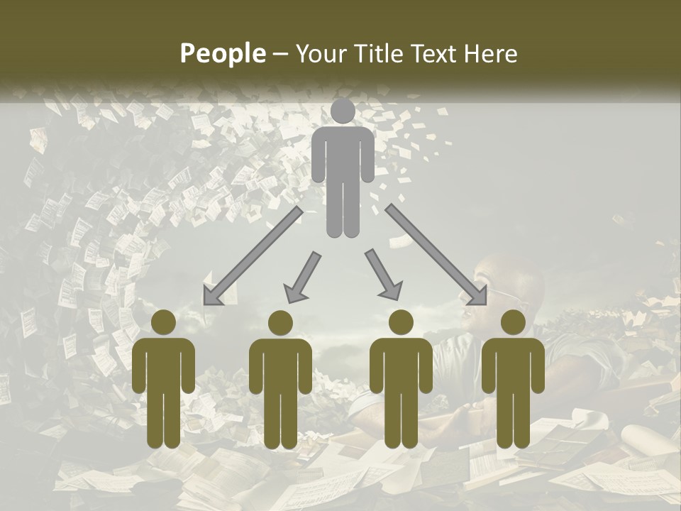 Get Dirty In Papers PowerPoint Template