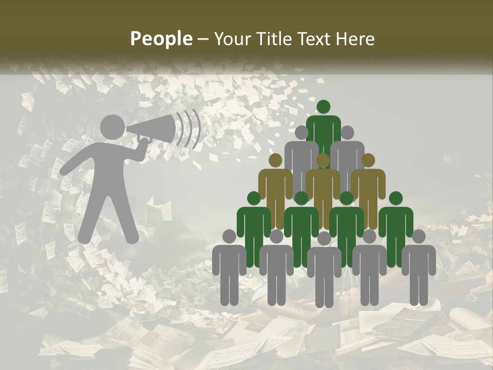 Get Dirty In Papers PowerPoint Template