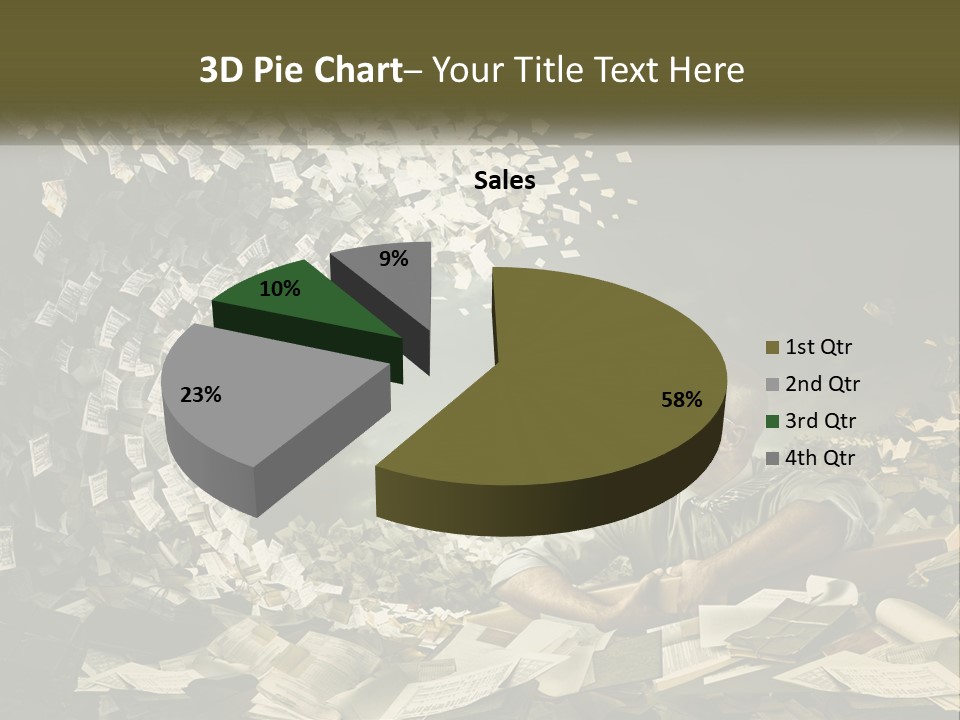 Get Dirty In Papers PowerPoint Template